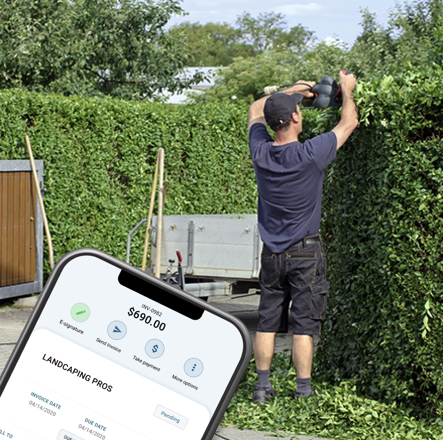 Landscaping Invoicing software
